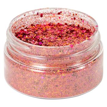 Cosmic Shimmer - Glitzermischung "Coral red" Glitterbitz 25ml