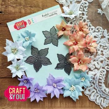 Craft & You Design - Stanzschablone "Magda's Desert Rose" Dies