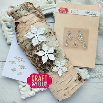 Craft & You Design - Stempelset "Flower Stamens" Clear Stamps