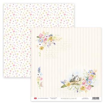 Craft & You Design - Designpapier "Wonderful Day" Paper Pad 12x12 Inch - 12 Bogen