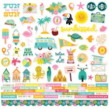 Simple Stories - Collections Kit "Just Beachy" 12 Bogen Designpapier