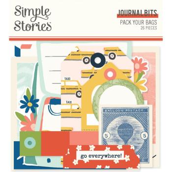 Simple Stories - Collectors Essential Kit "Pack Your Bags" 12 Bogen Designpapier