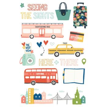 Simple Stories - Aufkleber "Pack Your Bags" Sticker Book