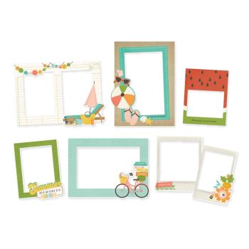 Simple Stories - Chipboard Frames "Summer Snapshots" 