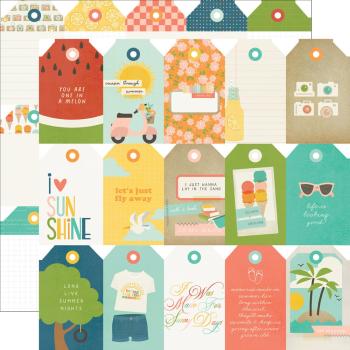 Simple Stories - Collections Kit "Summer Snapshots" 12 Bogen Designpapier