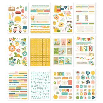 Simple Stories - Aufkleber "Summer Snapshots" Sticker Book