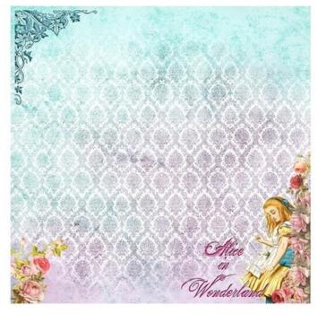 Memory Place - Designpapier "Alice's Tea Party" Paper Pack 6x6 Inch - 10 Bogen