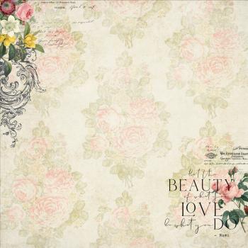 Memory Place - Designpapier "Floral Tapestry" Paper Pack 12x12 Inch - 12 Bogen