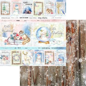 Memory Place - Designpapier "Winter Wonderland" Paper Pack 6x6 Inch - 10 Bogen