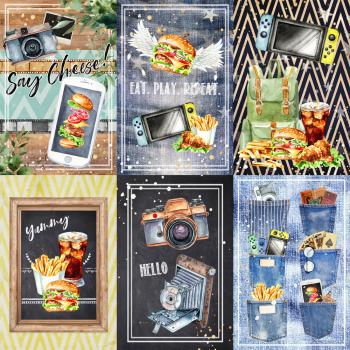 Memory Place - Designpapier "Play!" Paper Pack 12x12 Inch - 8 Bogen