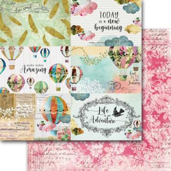 Memory Place - Designpapier "Adventure Awaits" Paper Pack 12x12 Inch - 12 Bogen