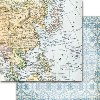 Memory Place - Designpapier "Around the World" Paper Pack 12x12 Inch - 12 Bogen