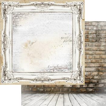 Memory Place - Designpapier "Brick Wall & Frames" Paper Pack 12x12 Inch - 12 Bogen