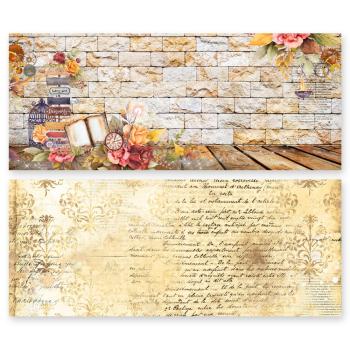 Memory Place - Designpapier "Spellbound" Slimline Paper Pack 3,5x8,5 Inch - 24 Bogen