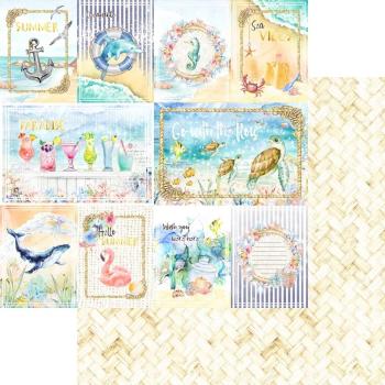 Memory Place - Designpapier "Welcome to Paradise" Paper Pack 6x6 Inch - 24 Bogen