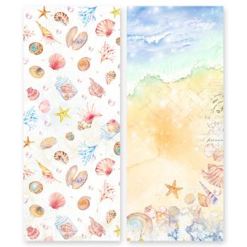 Memory Place - Designpapier "Welcome to Paradise" Slimline Paper Pack 3,5x8,5 Inch - 24 Bogen