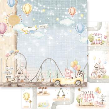 Memory Place - Designpapier "Enjoy The Ride" Paper Pack 6x6 Inch - 24 Bogen