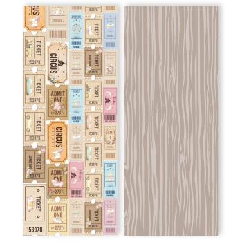 Memory Place - Designpapier "Enjoy The Ride" Slimline Paper Pack 3,5x8,5 Inch - 24 Bogen