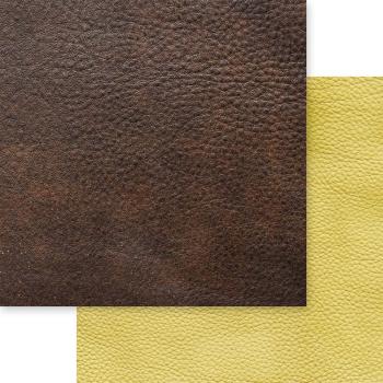 Memory Place - Designpapier "Leather & Wood Texture" Paper Pack 12x12 Inch - 12 Bogen