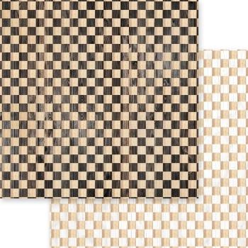 Memory Place - Designpapier "Leather & Wood Texture" Paper Pack 6x6 Inch - 24 Bogen