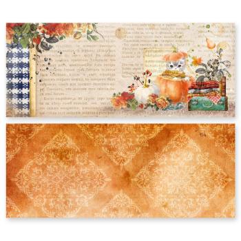 Memory Place - Designpapier "Fall Is In The Air" Slimline Paper Pack 3,5x8,5 Inch - 24 Bogen