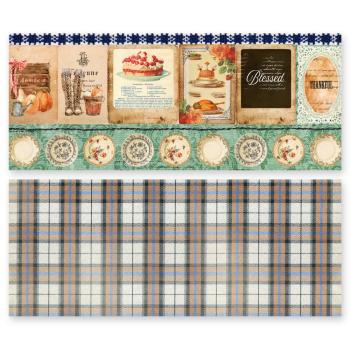 Memory Place - Designpapier "Fall Is In The Air" Slimline Paper Pack 3,5x8,5 Inch - 24 Bogen