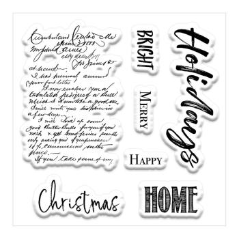 Memory Place - Stempelset "Home for the Holidays" Clear Stamps