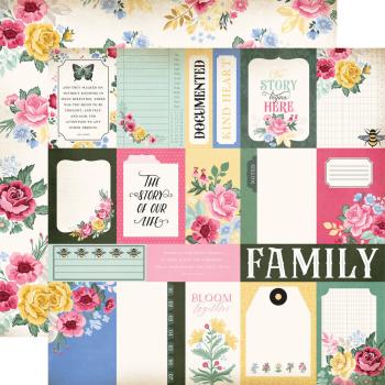 Carta Bella - Designpapier "Bloom" Collection Kit 12x12 Inch - 12 Bogen  