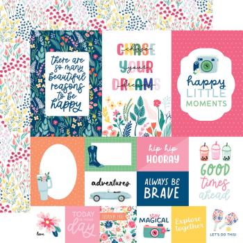 Echo Park - Designpapier "My Best Life" Collection Kit 12x12 Inch - 12 Bogen