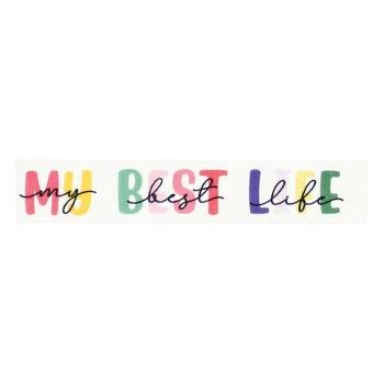 Echo Park - Decorative Tape "My Best Life Words" Washi Tape 