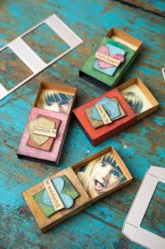 Sizzix - Stanzschablone "Vault Matchbox" Thinlits Craft Dies by Tim Holtz