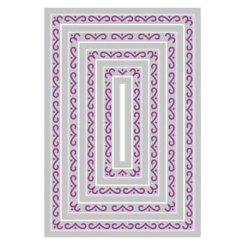 Sizzix - Stanzschablone "Renee Deco Rectangles" Framelits Craft Dies Design by Stacey Park