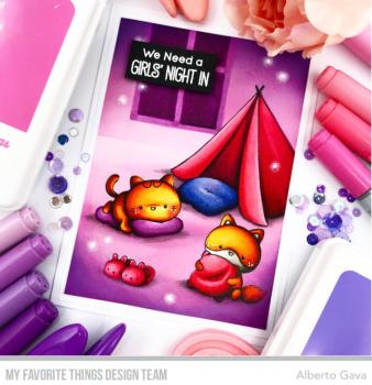 My Favorite Things - Stempelset "Girls' Night In" Clear Stamps