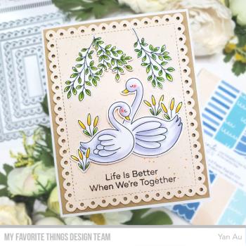 My Favorite Things - Stempelset "Tranquil Swans" Clear Stamps