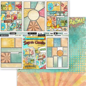 Memory Place - Designpapier "Super Awesome" Paper Pack 6x6 Inch - 24 Bogen