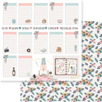 Memory Place - Designpapier "Dream Plan Do" Paper Pack 12x12 Inch - 12 Bogen