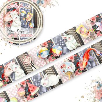 Memory Place "Moon Bunny 1" Washi Tape 15mmx5m