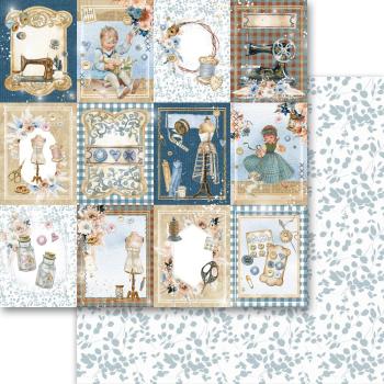 Memory Place - Designpapier "Stitched Together" Paper Pack 12x12 Inch - 12 Bogen