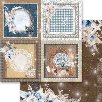 Memory Place - Designpapier "Stitched Together" Paper Pack 6x6 Inch - 24 Bogen