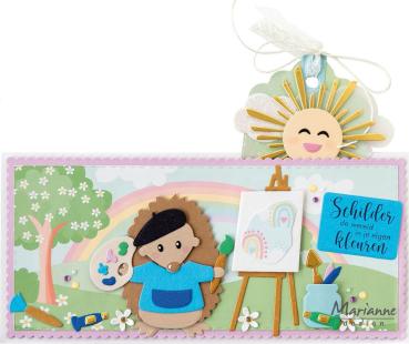 Marianne Design - Präge- und Stanzschalone "Sun & Clouds" Collectables Dies