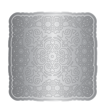 Crafters Companion - Stanzschablone "Ornamented Tile" Dies