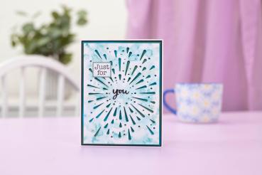 Crafters Companion - Stempelset & Stanzschablone "Just For You" Stamp & Dies