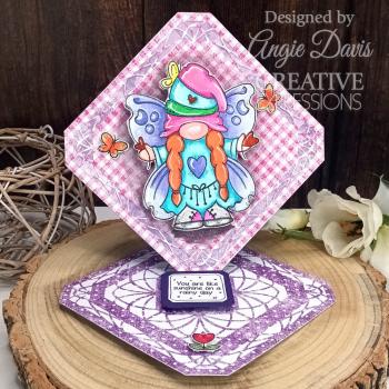 Woodware - Stempelset "Butterfly Norma" Clear Stamps Design by Francoise Read