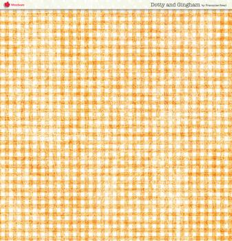 Woodware - Designpapier "Dotty And Gingham " Paper Pad 8x8 Inch - 24 Bogen 