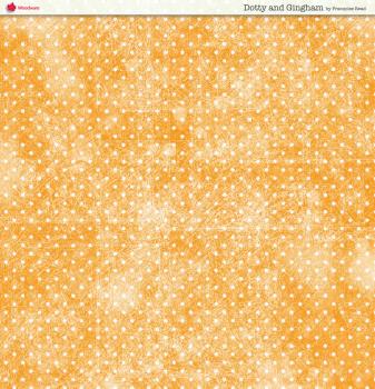 Woodware - Designpapier "Dotty And Gingham " Paper Pad 8x8 Inch - 24 Bogen 