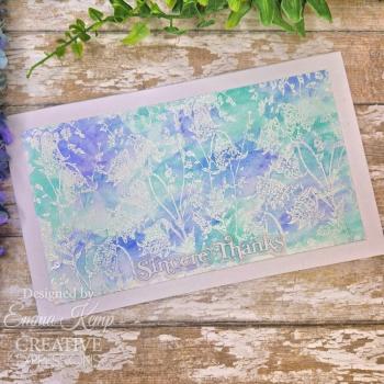 Creative Expressions - Gummistempel A6 "Dreamy Harebells" Rubber Stamp