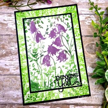 Creative Expressions - Gummistempel A6 "Dreamy Harebells" Rubber Stamp