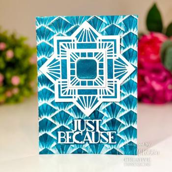 Creative Expressions - Stanzschablone "Art Deco Dazzling Diamonds" Craft Dies Design by Sue Wilson