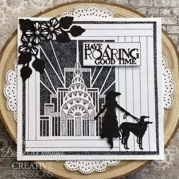 Creative Expressions - Stanzschablone "Art Deco Elegant Stroll" Craft Dies Design by Sue Wilson