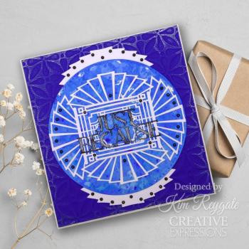 Creative Expressions - Stanzschablone "Art Deco Just Because" Craft Dies Mini Design by Sue Wilson